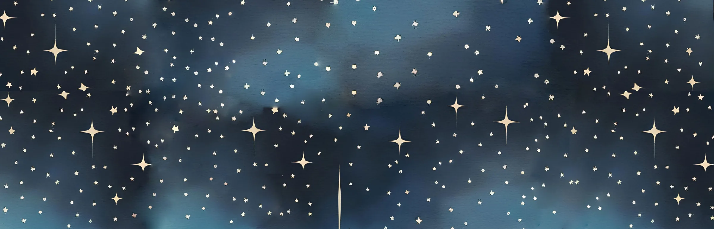 A wide field of stars over the night sky